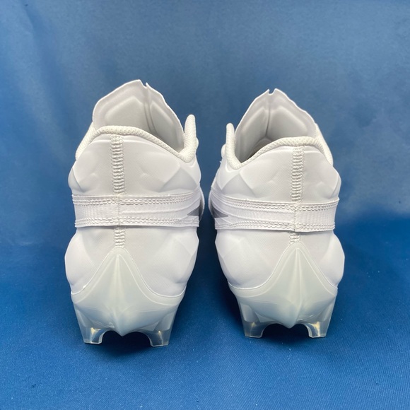 Nike Vapor Edge Elite 360 2 White Silver Football Cleats (DA5457-100) Mens Sz 11 - Picture 8 of 8